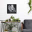 «Arsenic and Old Lace Bw No Words 4» par Wild Apple Portfolio, art mural en métal, 12 po x 12 po-1232410984