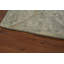 Tapis unique en coton 7 pi 11 po x 4 pi 11 po beige et ivoire