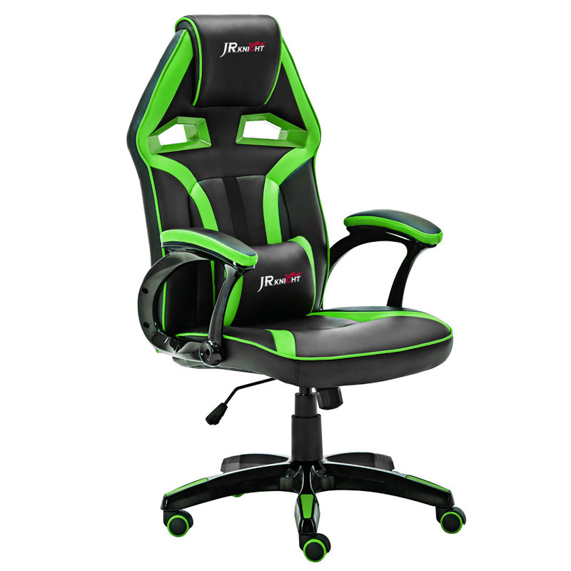 Office Chair, Black/Green