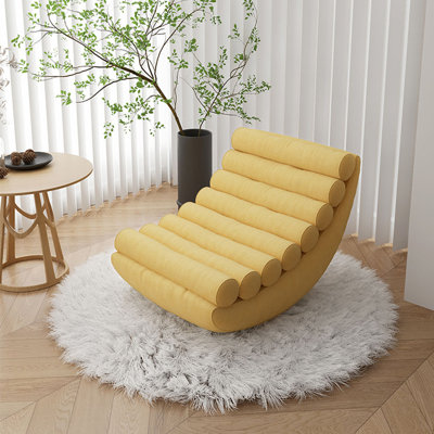 Cream-style bedroom and living room sofa chair