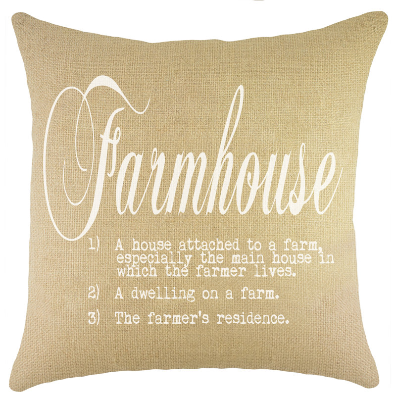 Throw Pillow, White