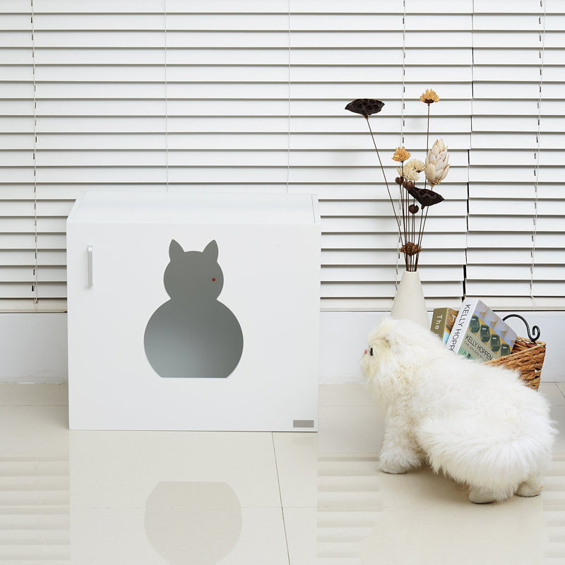 Edwin Wood Litter Box Enclosure