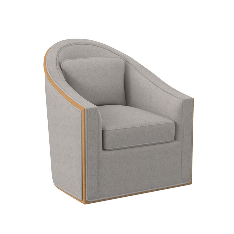 Fauteuil pivotant Academy, Ambre, Lin Libby