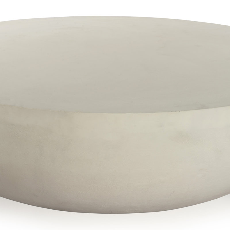 Table basse Eponine, Blanc mat