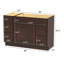 Base de meuble-lavabo simple 48 po seulement-94091285