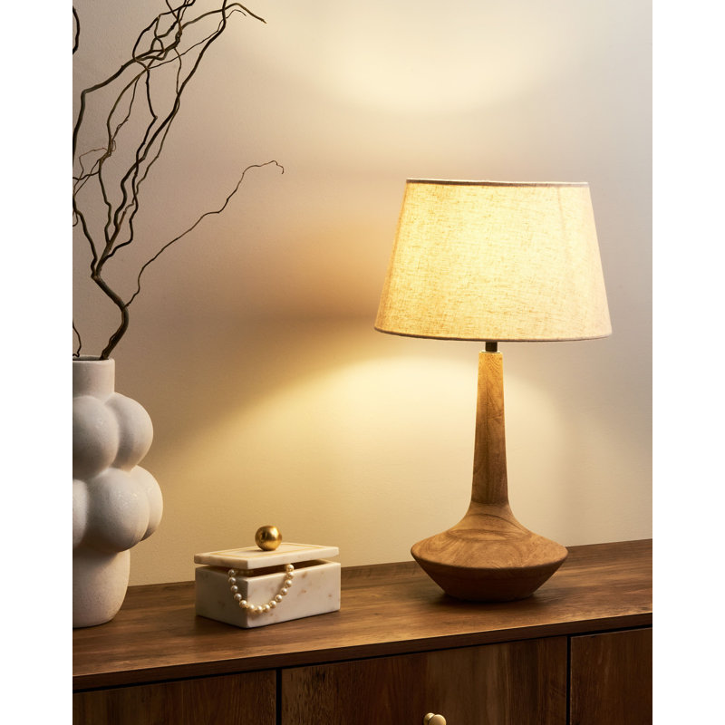 Solid Wood Table Lamp