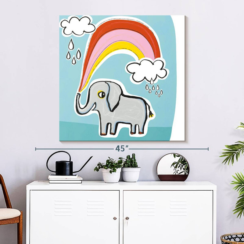 Ashelle Wild About You Elephant, H 33 po x l 33 po