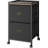 Compact 2-Drawer Mobile File Cabinet – Stylish Fabric Organizer with Wheels for Home Office, Fits Letter and A4 Documents