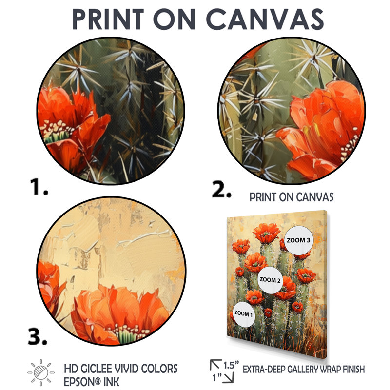 Martesha - Floral Canvas Art Print, 32" H x 24" W, Single Picture Framed Print, Black