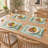 100% Cotton Solid Rectangle Placemat-205434793