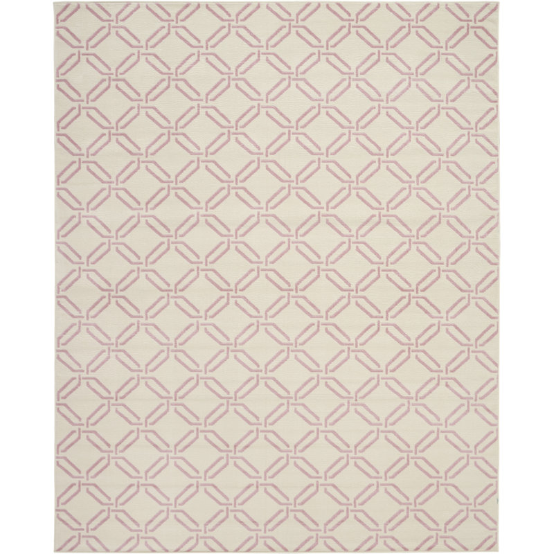 Tapis ivoire Sheron Eclectic Bohemian, Rectangle 7 pi 10 po x 9 pi 10 po