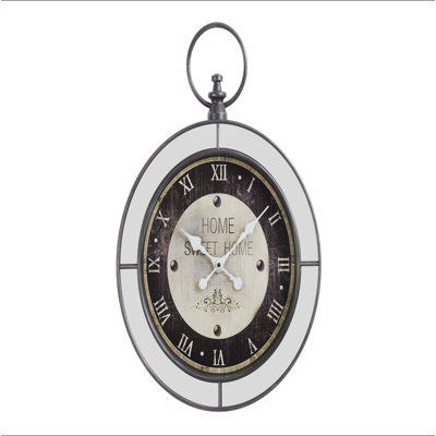 Clocks, 18" Round, Wall Clock, Mirror, Transitional
