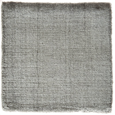 Tapis moderne tissé à la main en étain