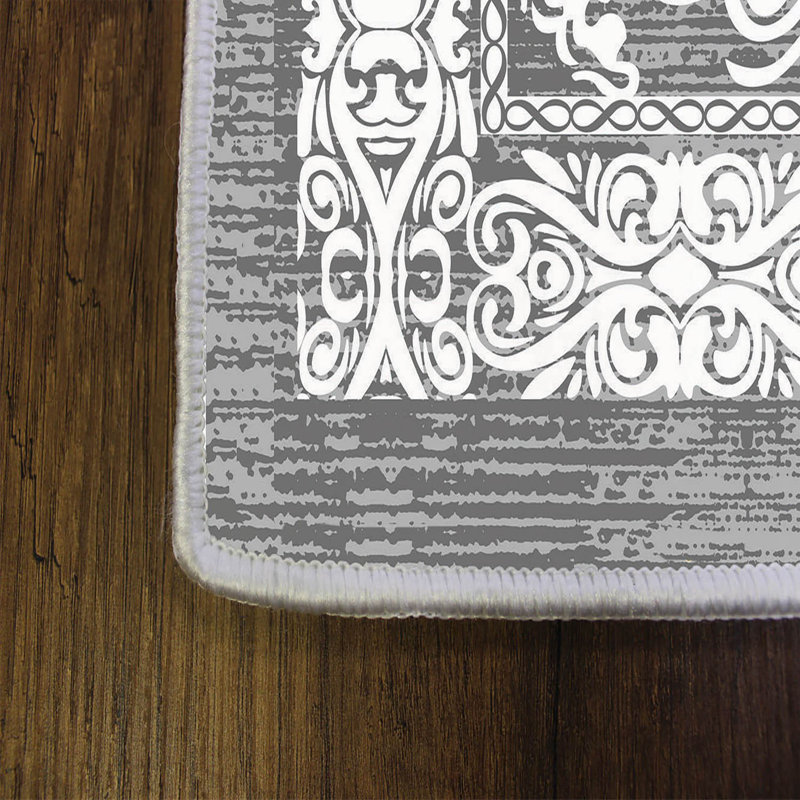 Elegant Hall Carpet, 31.5 x 78.7 inches | 100% Polyester, 0.4 inch Pile Height | Antibacterial, Non-Slip PVC Felt Dot Underside | Machine Washable, Durable Woven Design | Perfect for Entryways & Living Spaces