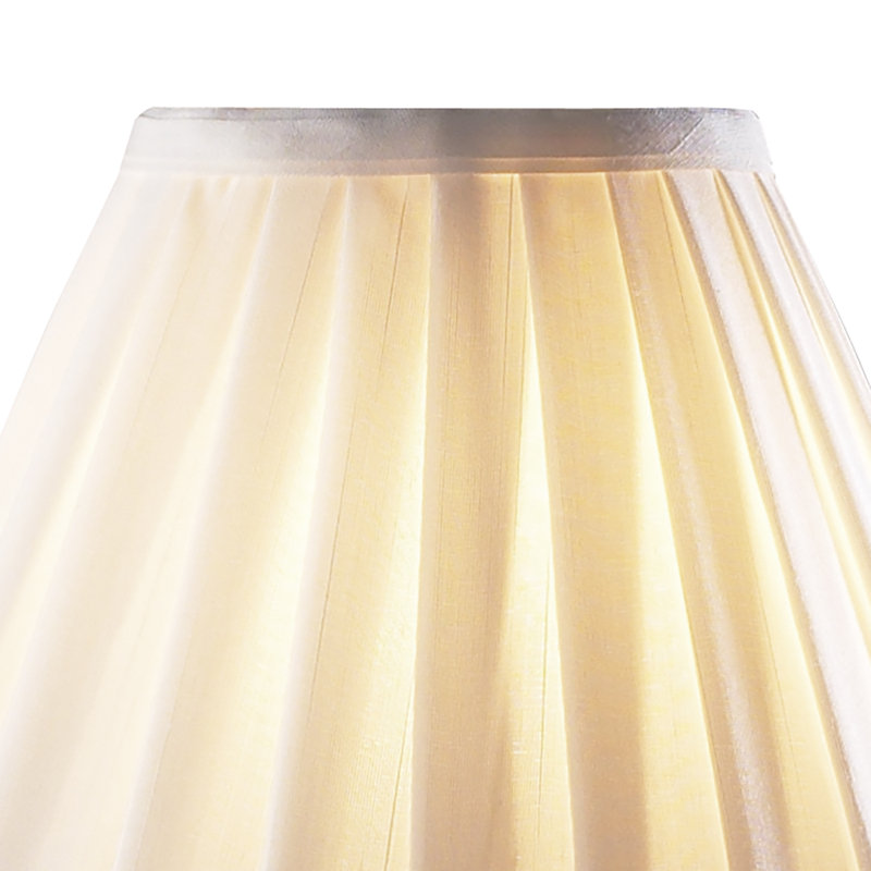 Mccraney Metal Table Lamp, Satin Chrome