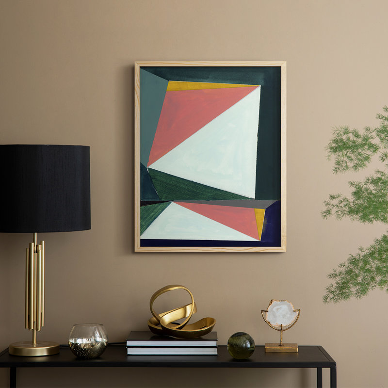 Chop I Framed Print - Solid Wood, 11" H x 9" W