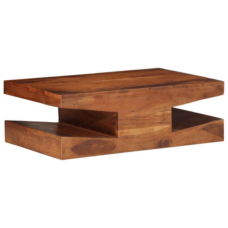 Solid Wood Coffee Table with Storage