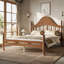 Base de lit pour enfant pleine grandeur Willow avec tête de lit courbée et support à lattes-133276992