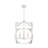 Highland Hill 4 Light Square Pendant-63573987-63573986