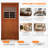 Compact Infrared Sauna Room with Bluetooth and LED Lighting