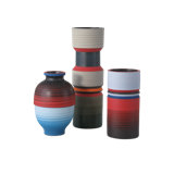 Happy 80's Handmade Ceramic / Porcelain Table Vase
