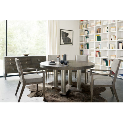Linea 5 Piece Solid Wood Dining Set