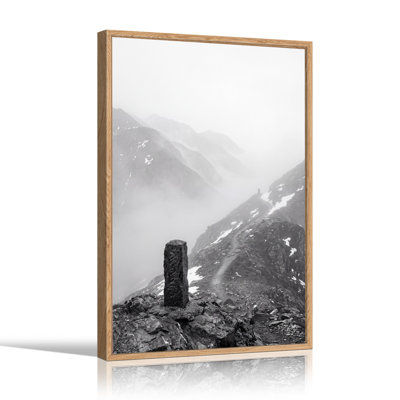 Art mural sur toile Misty Mountain Ridge