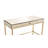 Lillyann 1 - Drawer Writing Desk with Mirrored Top-1962285219