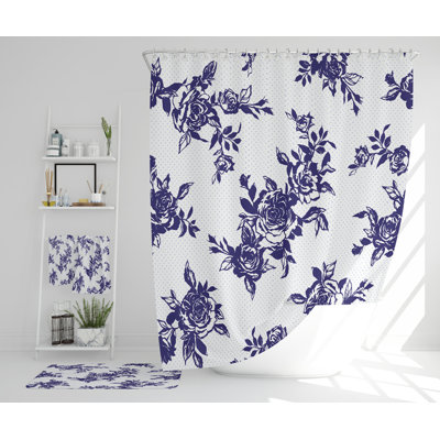 Nastazja Polyester Shower Curtain Set