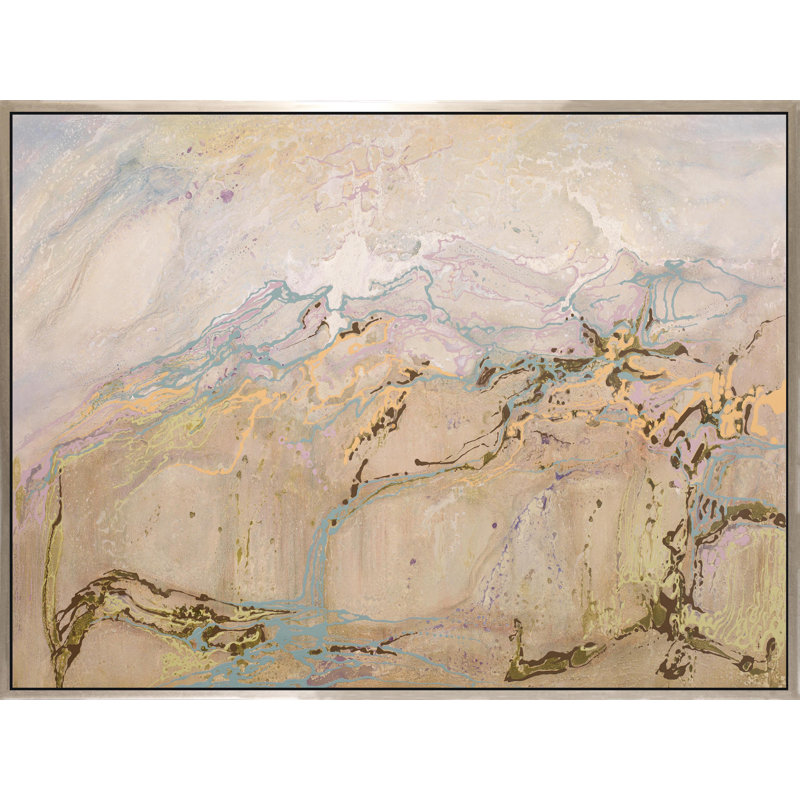 Sediment Painting, 48" H x 60" W