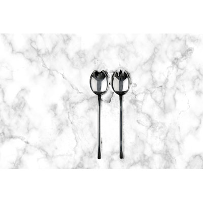 Due Stainless Steel Salad Servers
