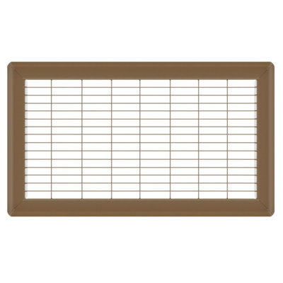 Brown Heavy Gauge Floor Grill