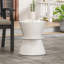 Table d'appoint d'extérieur en béton léger