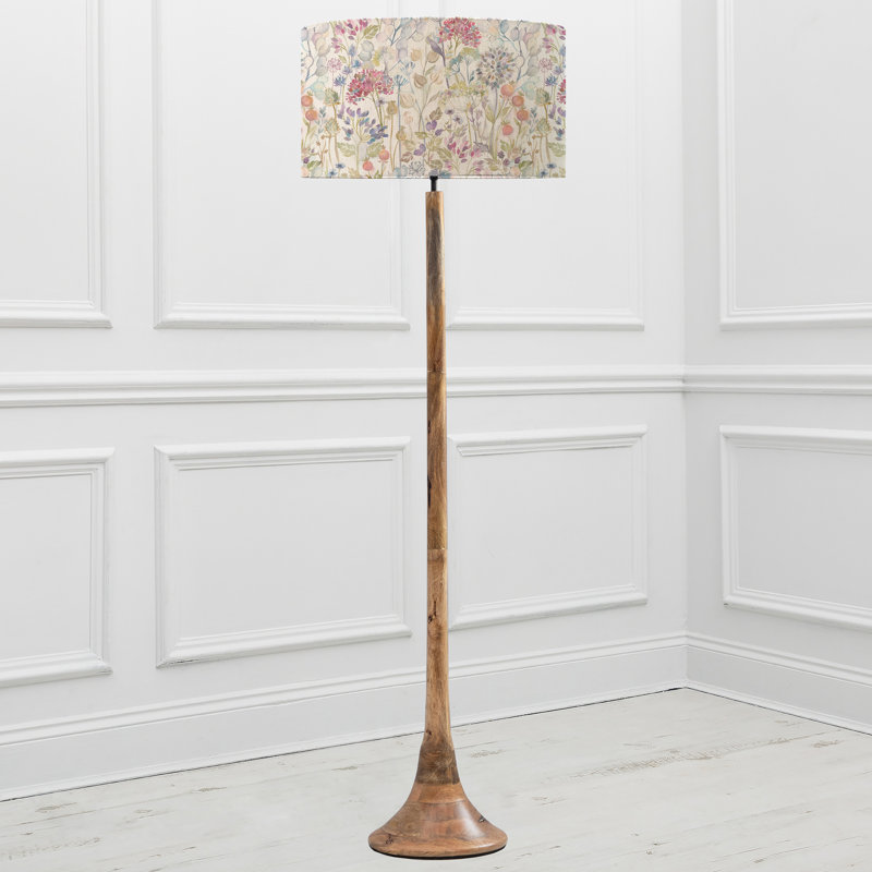 Kinross 158cm Brushed Traditional Floor Lamp
