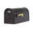 Classic Aluminum Post Mounted Mailbox with Magnetic Closure-14316268