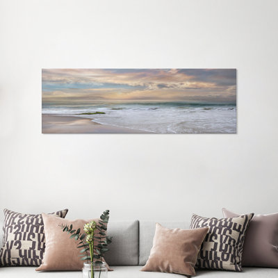 Soft Twilight by Mike Calascibetta - Wrapped Canvas Panoramic Print