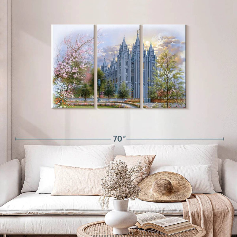 Rorry Temple Garden, 28" H x 45" W