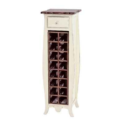 Solid Wood Floor Wine Bottle Rack in