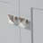Flynt 43'' Single Bathroom Vanity with Carrara Marble Top-64627256