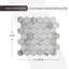 Zebra Hexagonal Tile-51969255