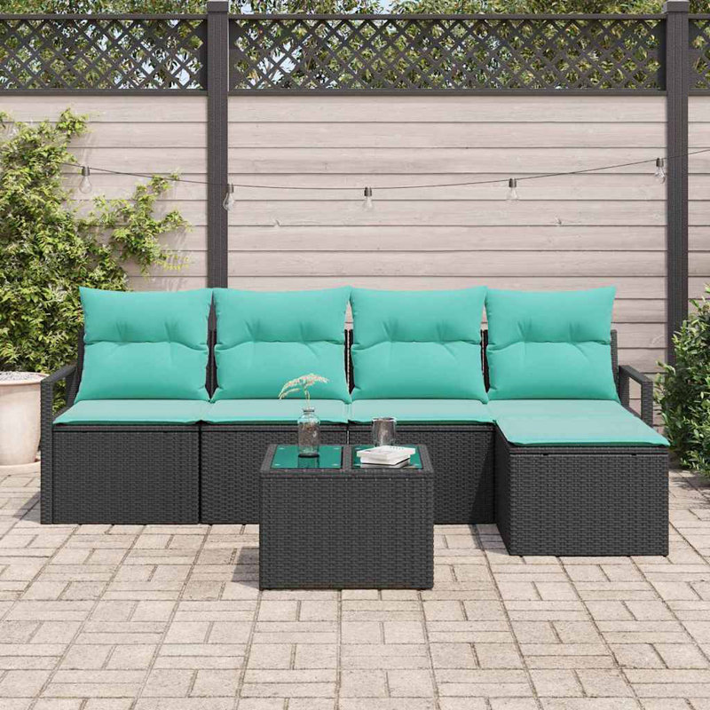 Ensemble de canapé avec coussins 6 pièces vidaXL
