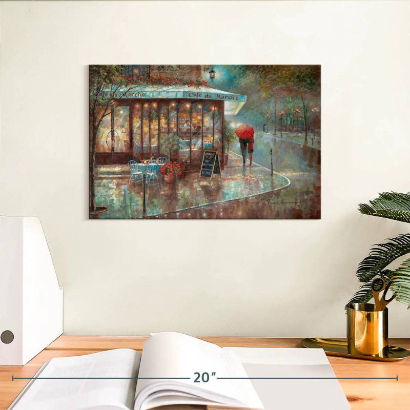 Sireci Cafe Du Marche, 8" H x 12" W