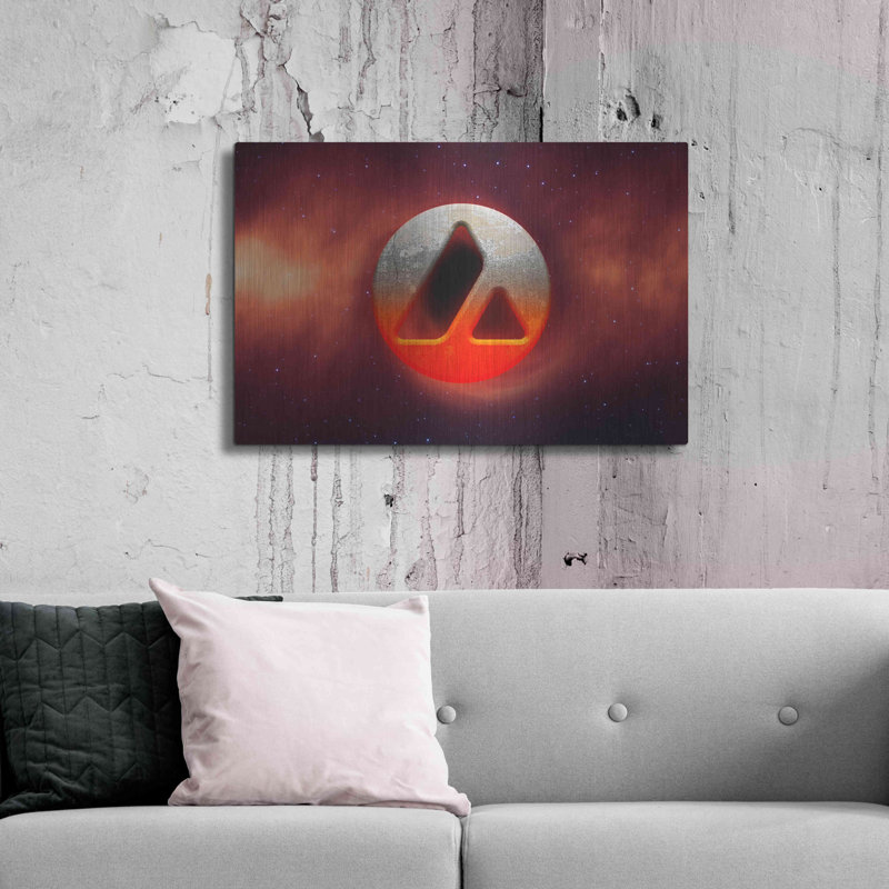 "Cosmic Crypto Avalanche" par Valentyn Artemenko, H 24 po x l 36 po