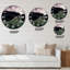Muddy Road Under Full Moon - Horloge murale moderne-60327978