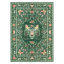 Tapis à poils longs lavable à la machine avec motif tigre et antidérapant-129575515-129913418