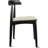 Clouser Faunsdale Dining Chair - Upholstered Fabric Slat Back Side Chair with Cushion Seat - Kitchen & Home Accent Chair-781262804-743061655