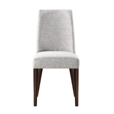 Chair With Gray Textile Seat & Legs - Home Furniture Piece Cover