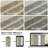 Boho Linen Blackout Curtains Double Layer Thermal Insulated Crochet Farmhouse Vintage Retro Printed Pattern Lined Drapes for Living Room Bedroom Back Tab 2 Panels-718625214-716455658