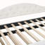 Lit de jour simple rembourré capitonné avec couchette, canapé-lit en velours avec ports USB et ports de charge de type C, aucun sommier nécessaire, beige-665284505
