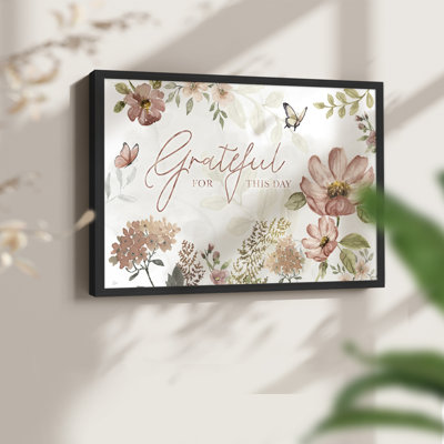 Summers Grateful - Impression encadrée - Restickable